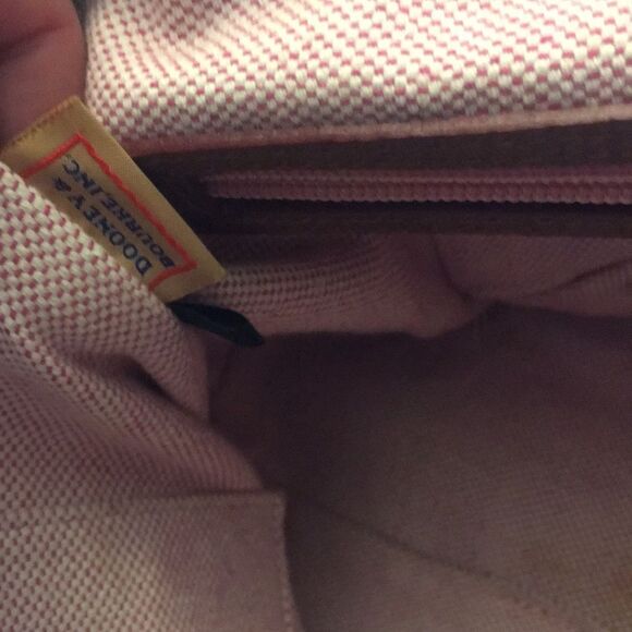 Dooney & Bourke Samba Hobo Logo Loc Sac Brown Pebbled Leather - Picture 10 of 17